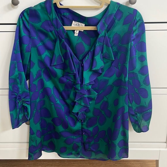 Milly Ruffle Blouse - Picture 1 of 4